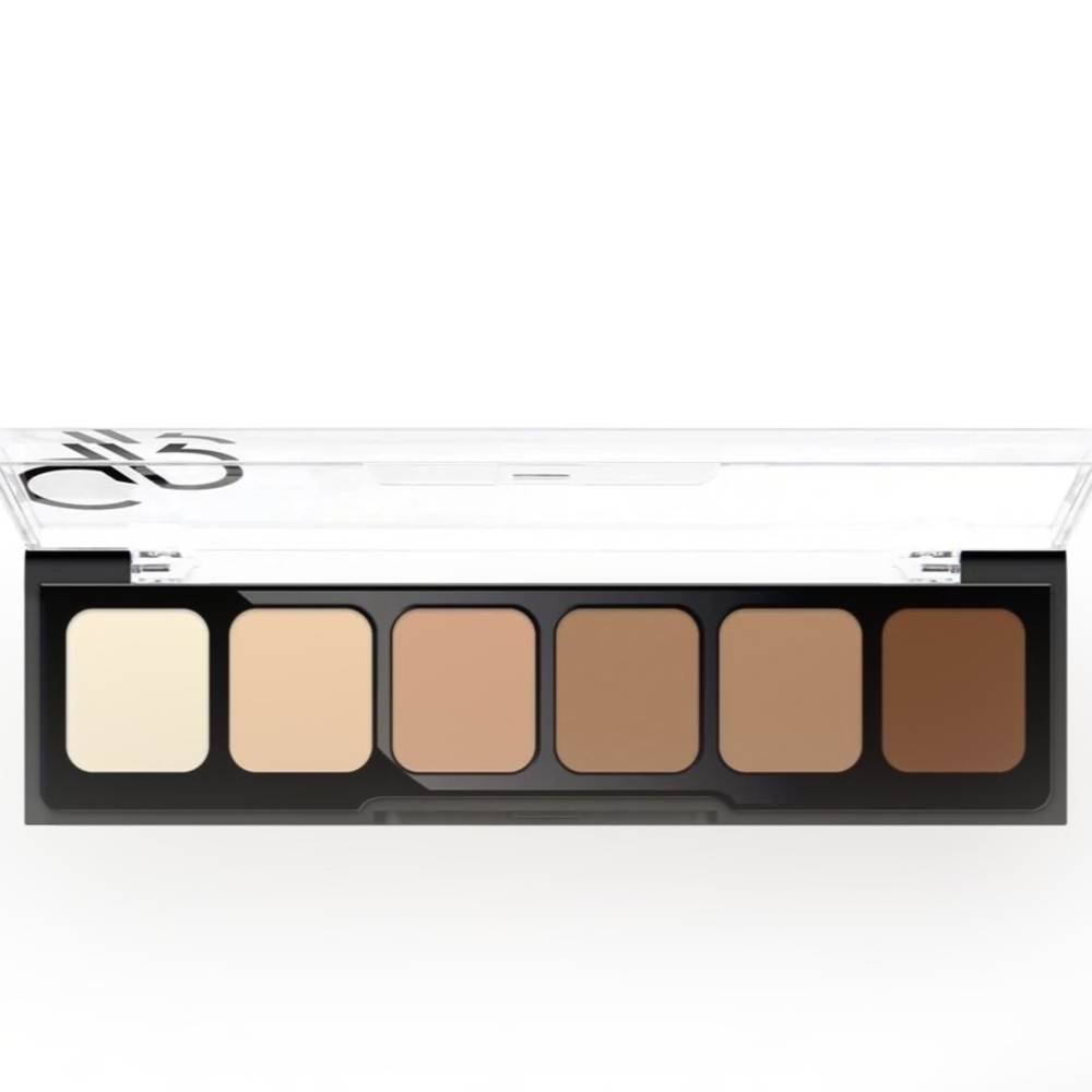 Correct And Conceal Concealer Cream Palette Medium To Dark New Celesty